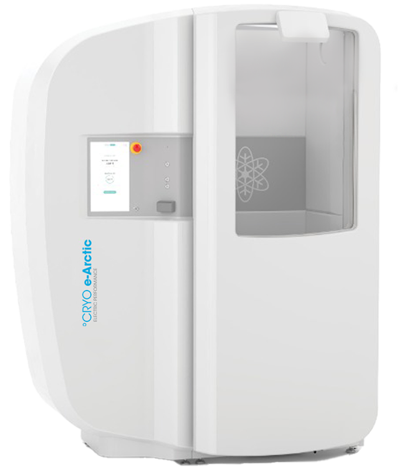 Our CRYO e-Arctic electric cryotherapy chamber